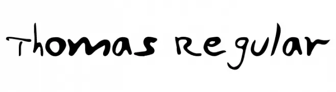 Thomas Regular  Free Fonts Download