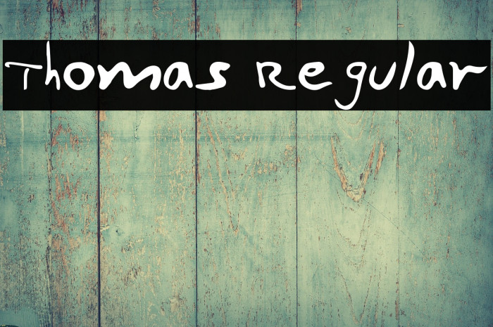 Thomas Regular Example 3