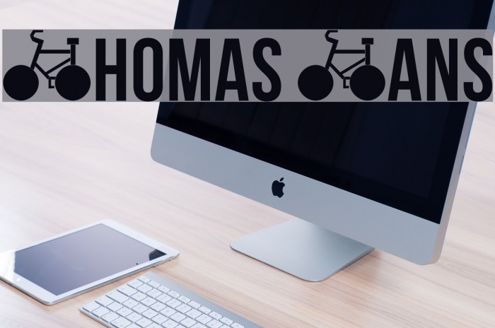 Thomas Sans Font examples