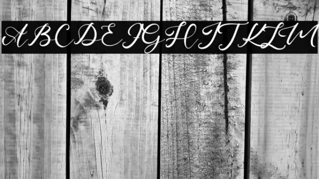 ThomasCharly Font examples