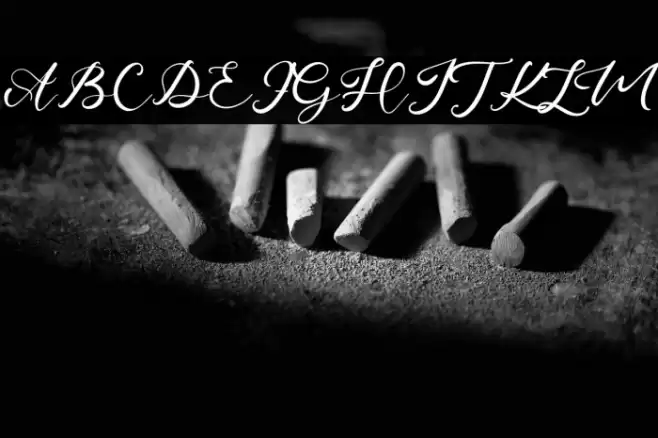 ThomasCharly Font examples