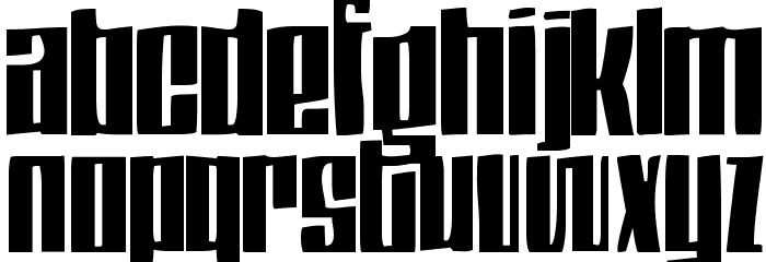 Thompson Шрифта строчной