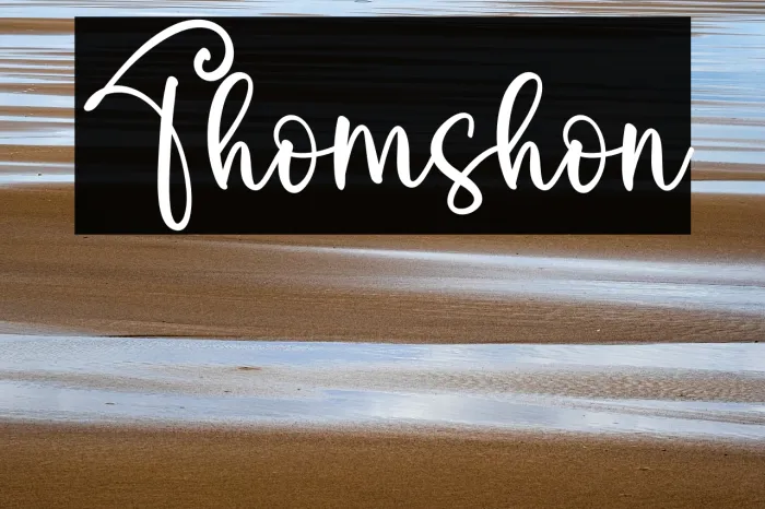 Thomshon Example 1