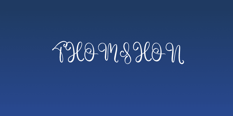 Thomshon Social Header