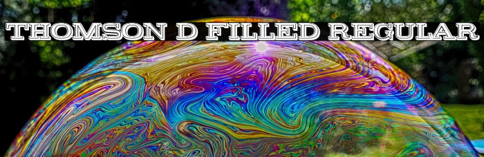 Thomson 3D Filled Regular Example 1