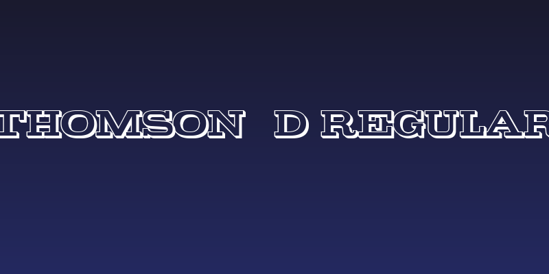 Thomson 3D Regular Social Header