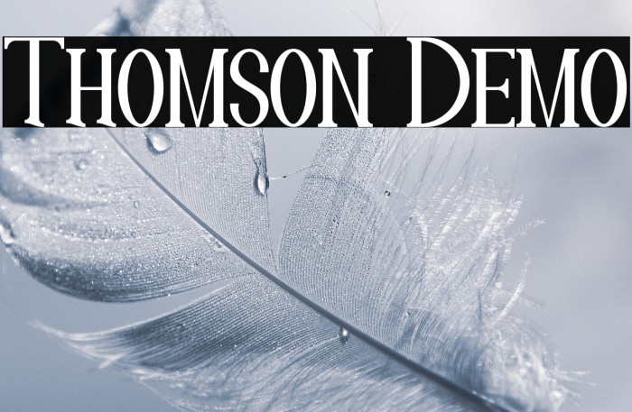 Thomson Demo Example 1