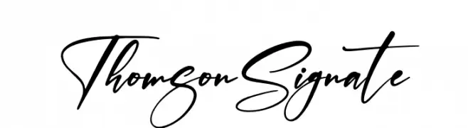Thomson Signate  नि: शुल्क फ़ॉन्ट्स डाउनलोड