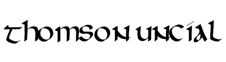 Thomson Uncial  Descarca Fonturi Gratis