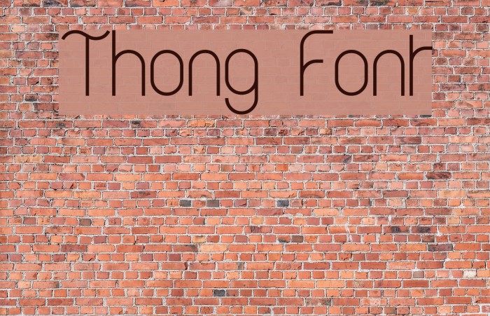 Thong Font examples
