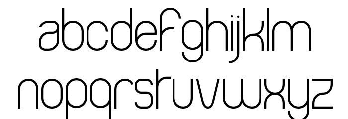 Thong Font LOWERCASE