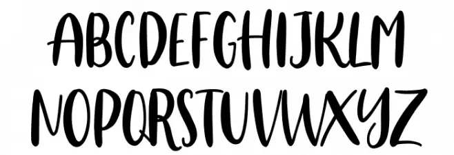 Thoolloves Free Regular Шрифта ВЕРХНИЙ