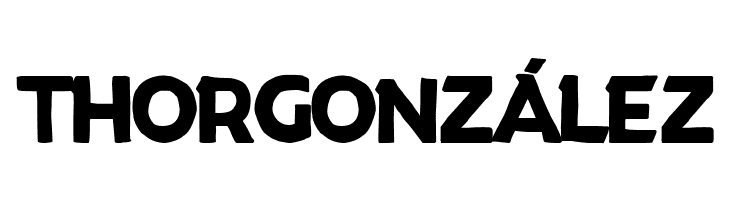 Thor Gonz  Скачать бесплатные шрифты