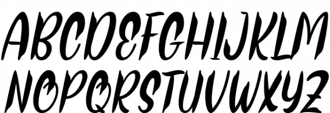 Thor Matter Italic Polices MAJUSCULES