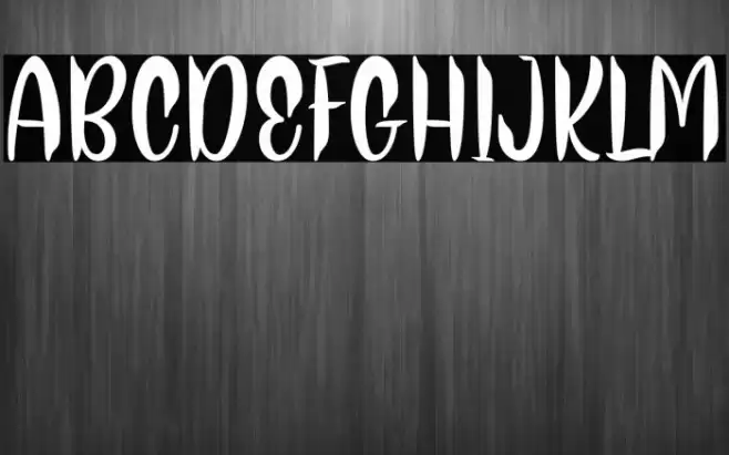 Thor Matter Font examples