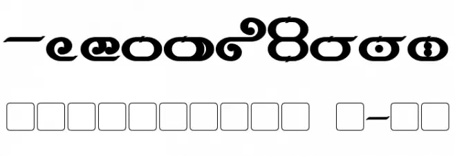 Thorass Bold Font OTHER CHARS