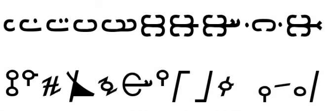 Thorass Normal Font OTHER CHARS