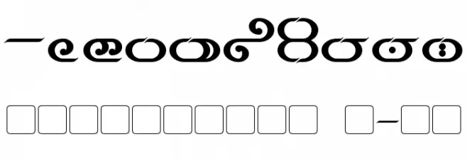 Thorass Font OTHER CHARS