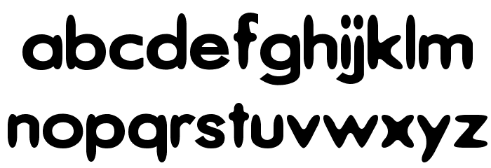 Thorazine Schriftart Kleinbuchstaben