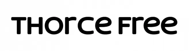 Thorce Free  Frei Schriftart Herunterladen