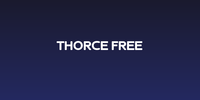 Thorce Free Social Header