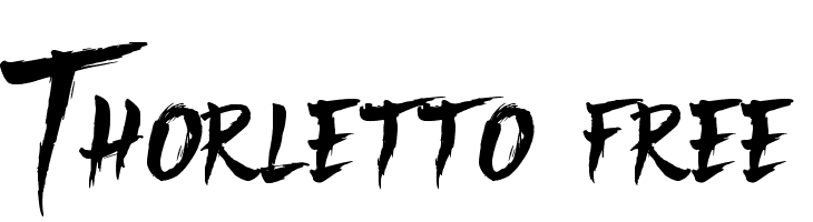 Thorletto [free]  font caratteri gratis