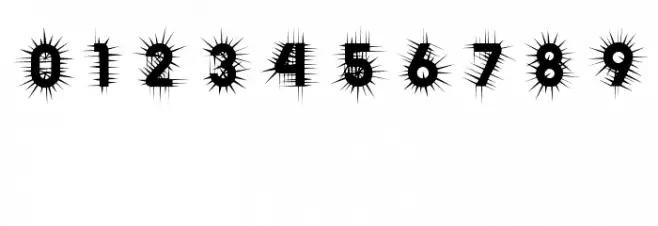 Thorn Font OTHER CHARS