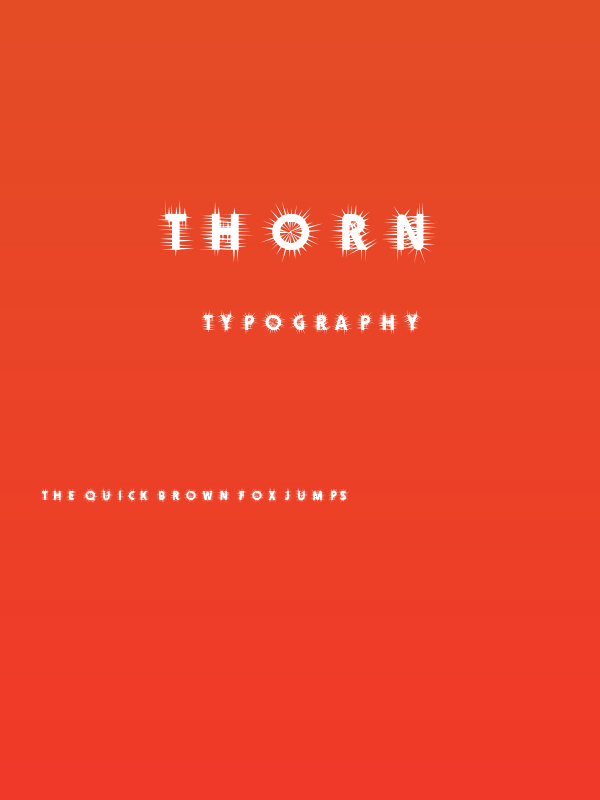Thorn Poster