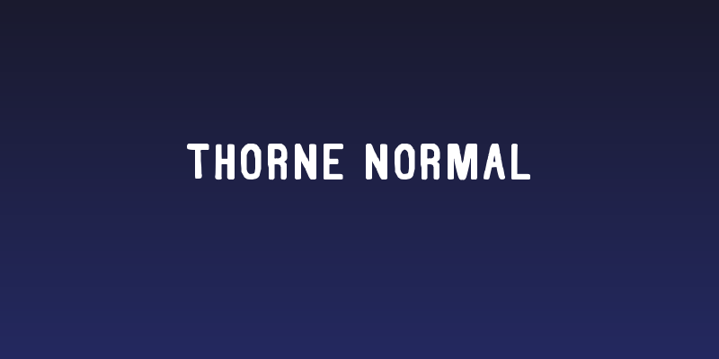 Thorne Normal Social Header