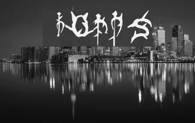 Thorns Font examples