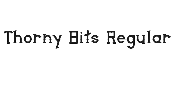 Thorny Bits Regular Logo