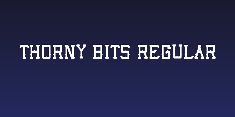 Thorny Bits Regular Social Header