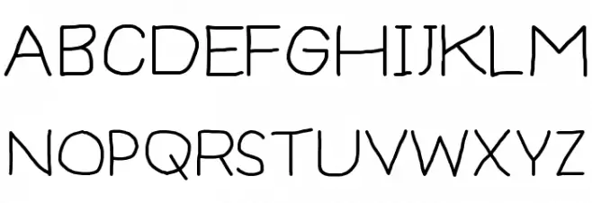 Thoroughbred Schriftart Groß