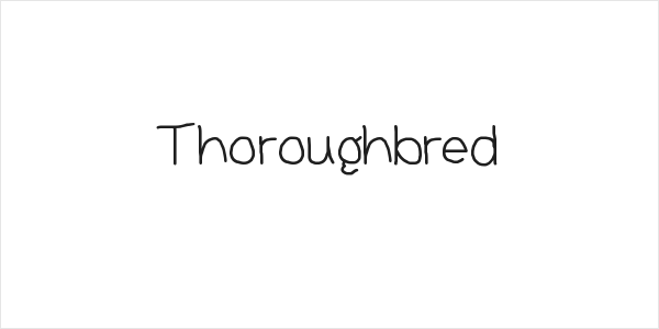 Thoroughbred Logo