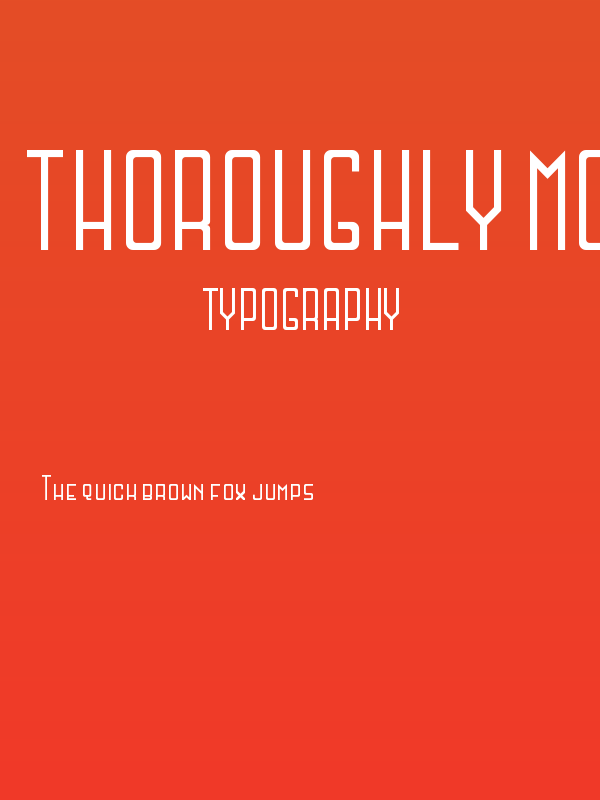 Thoroughly Modern Regular Poster