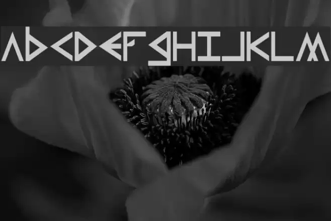 Thors Hammer Font examples