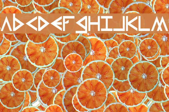 Thors Hammer Font examples