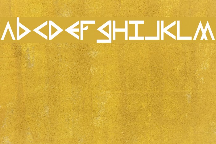 Thors Hammer Font examples