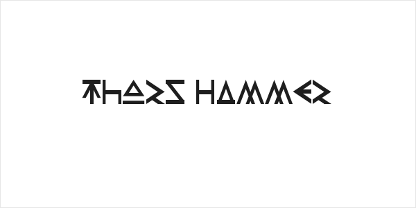 Thors Hammer Logo