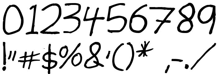 Thors Thunderfont Font OTHER CHARS