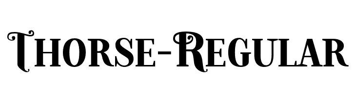 Thorse-Regular  لخطوط تنزيل