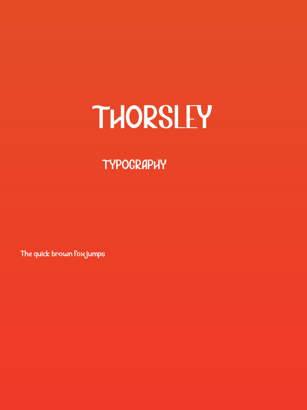 Thorsley Poster