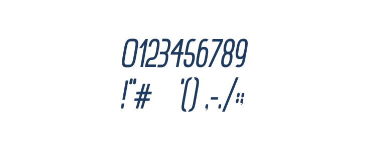 Thorup Sans Bold Italic Other Characters