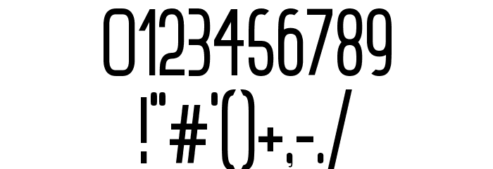 Thorup Sans Bold Font OTHER CHARS