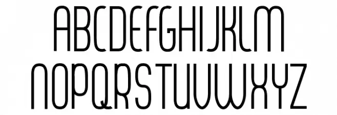 Thorup Sans Regular Шрифта ВЕРХНИЙ