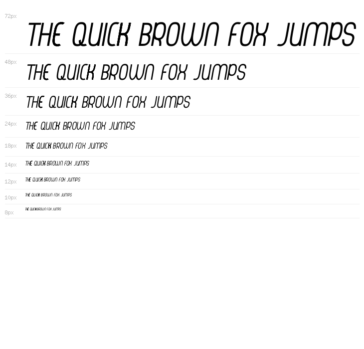 Thorup Sans Small Caps Italic Waterfall