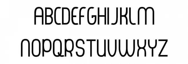 Thorup Sans Small Caps Schriftart Groß