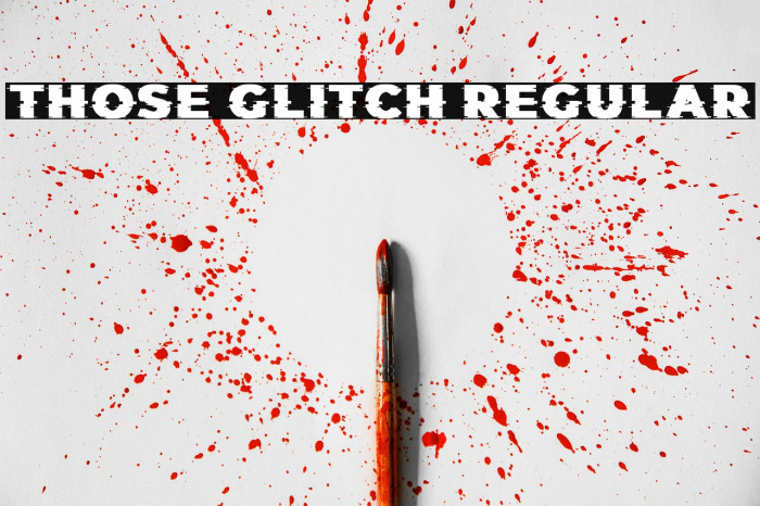 Those Glitch Regular Example 3