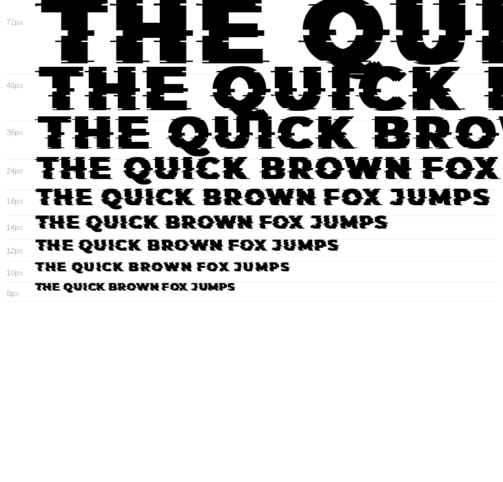 Those Glitch Regular Waterfall