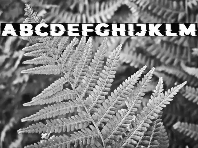 ThoseGlitch-Regular Font examples